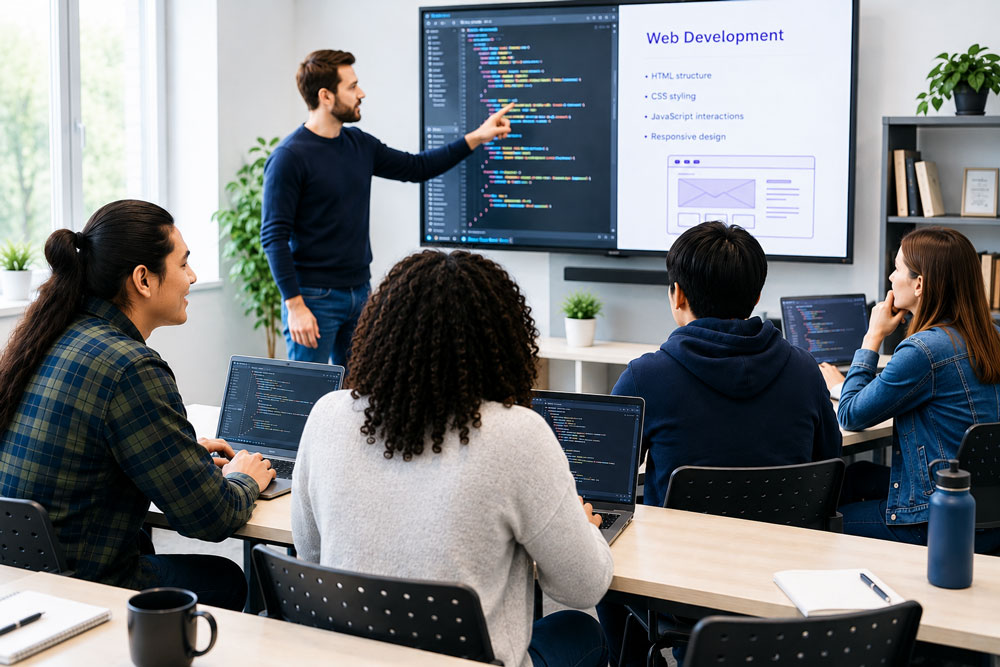 Technology training class